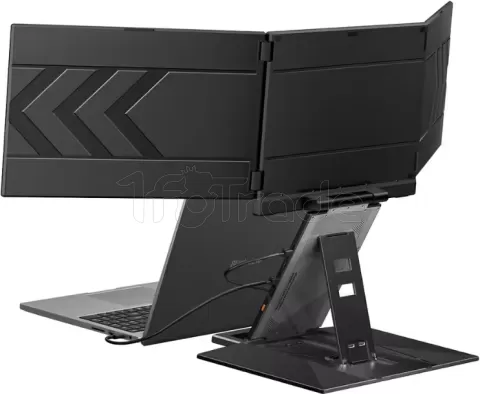 Photo de Triple Ecran portable 15.3" Blackview Table 16 Full HD (Noir)