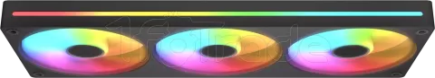 Photo de Triple Ventilateur de boitier Cougar Unity Reverse RGB - 360mm (Noir)