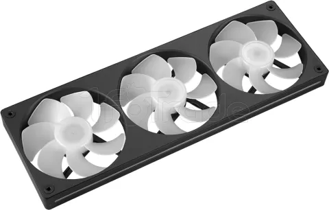Photo de Triple Ventilateur de boitier Cougar Unity Reverse RGB - 360mm (Noir)