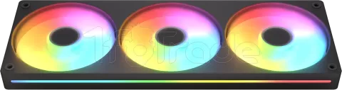 Photo de Triple Ventilateur de boitier Cougar Unity RGB  - 360mm (Noir)