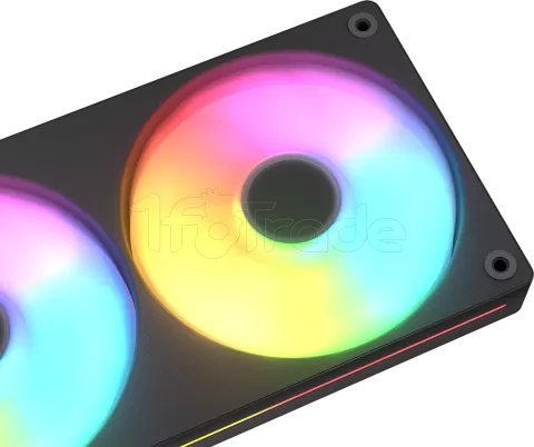 Photo de Triple Ventilateur de boitier Cougar Unity RGB  - 360mm (Noir)