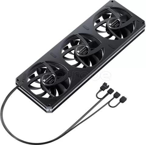 Photo de Triple Ventilateur de boitier Jonsbo XA-360B RGB - 36cm (Noir)