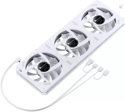 Photo de Triple Ventilateur de boitier Jonsbo XA-360W RGB - 36cm (Blanc)