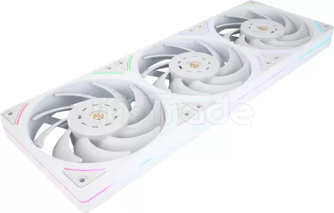 Photo de Triple Ventilateur de boitier Thermalright TL-UB RGB - 36cm (Blanc)