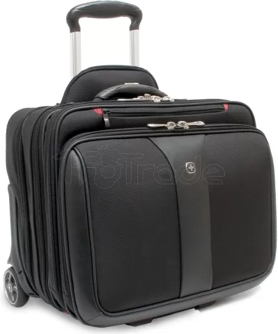 Photo de Trolley - Sacoche à roulettes Wenger Patriot 15,6"max (Noir)