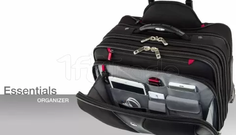Photo de Trolley - Sacoche à roulettes Wenger Patriot 15,6"max (Noir)