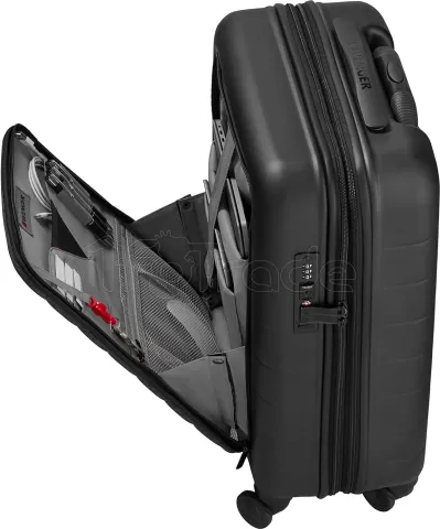 Photo de Valise cabine Wenger avec compartiment Ordinateur (Noir/Gris)