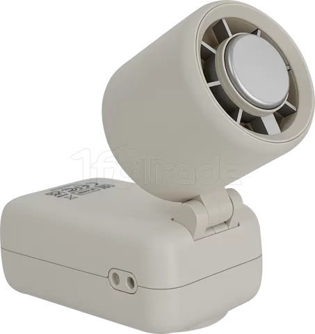 Photo de Ventilateur à main sur batterie Verbatim Cool'n'Go Ice Touch Mini (Blanc/Argent)