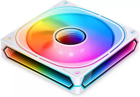 Photo de Ventilateur boitier Jonsbo FR-505B RGB - 12cm (Blanc)