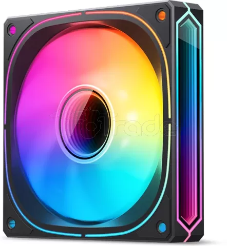 Photo de Ventilateur boitier Jonsbo FR-505B RGB - 12cm (Noir)