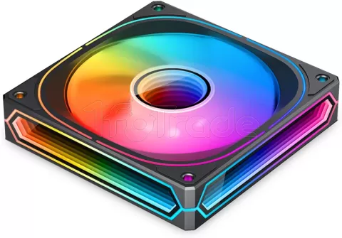Photo de Ventilateur boitier Jonsbo FR-505B RGB - 12cm (Noir)