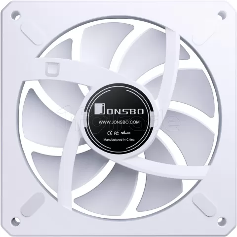 Photo de Ventilateur boitier Jonsbo XA-120 RGB - 12cm (Blanc)