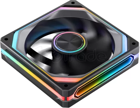 Photo de Ventilateur boitier Jonsbo XA-120 RGB - 12cm (Noir)