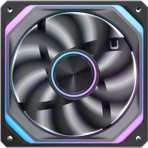 Photo de Ventilateur boitier Jonsbo XA-120 RGB - 12cm (Noir)