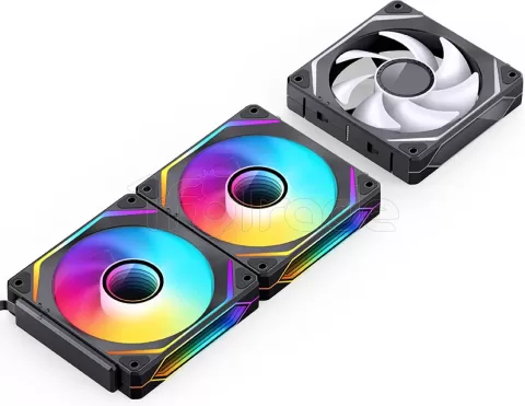 Photo de Ventilateur boitier Jonsbo ZL-120B RGB - 12cm (Noir)