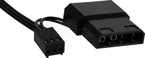 Photo de Ventilateur de boitier AeroCool Frost RGB 9cm (Noir)