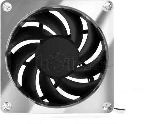 Photo de Ventilateur de boitier Alphacool Apex Stealth Metal - 12cm (Argent)