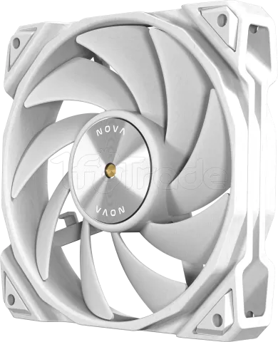 Photo de Ventilateur de boitier Antec Nova - 12cm (Blanc)