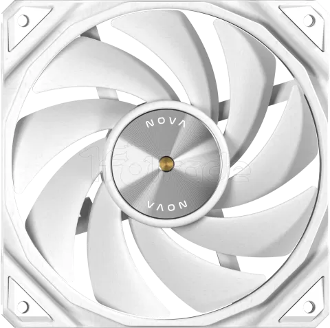Photo de Ventilateur de boitier Antec Nova - 12cm (Blanc)