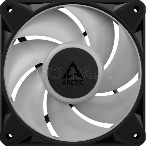 Photo de Ventilateur de boitier Arctic BioniX P12 RGB - 12cm (Noir)