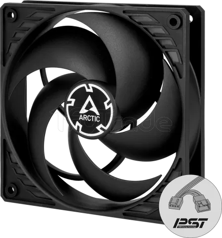 Photo de Ventilateur de boitier Arctic P12 PST Continuous Operation - 12cm (Noir)