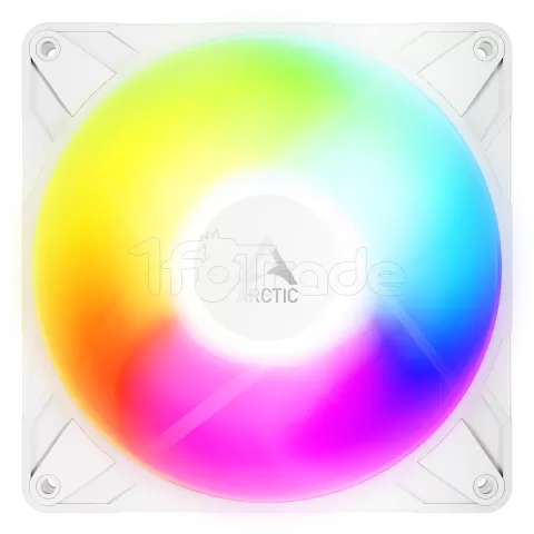 Photo de Ventilateur de boitier Arctic P14 Pro Reverse RGB - 14cm (Blanc)