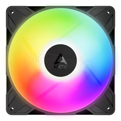 Photo de Ventilateur de boitier Arctic P14 Pro Reverse RGB - 14cm (Noir)