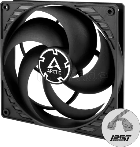 Photo de Ventilateur de boitier Arctic P14 PST Continuous Operation - 14cm (Noir)