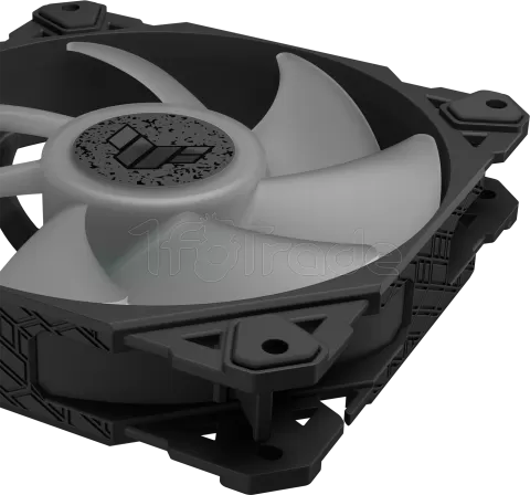 Photo de Ventilateur de boitier Asus Tuf Gaming TF RGB - 12cm (Noir)