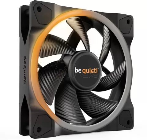 Photo de Ventilateur de boitier Be Quiet Light Wings RGB - 12cm (Noir)