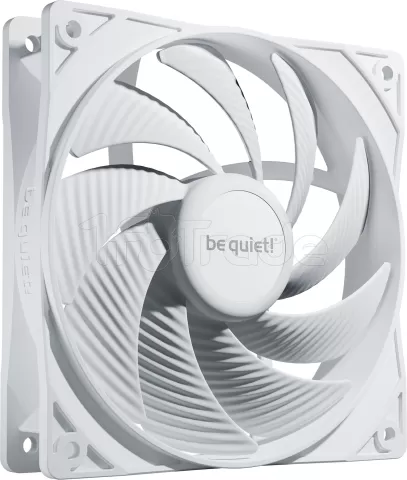 Photo de Ventilateur de boitier Be Quiet Pure Wings 3 Haute vitesse PWM 12cm (Blanc)