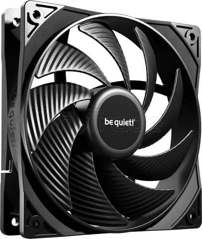 Photo de Ventilateur de boitier Be Quiet Pure Wings 3 Haute vitesse PWM 12cm (Noir)