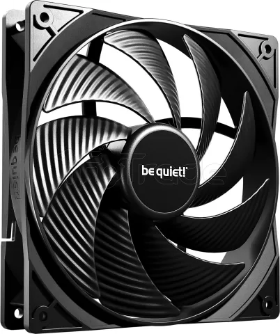 Photo de Ventilateur de boitier Be Quiet Pure Wings 3 Haute Vitesse PWM 14cm (Noir)