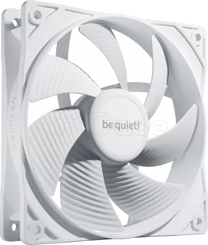 Photo de Ventilateur de boitier be quiet! Pure Wings 3 PWM - 12cm (Blanc)