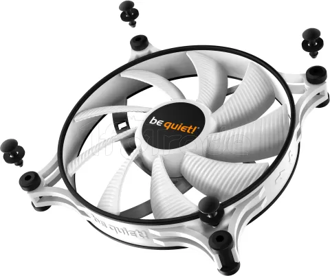 Photo de Ventilateur de boitier Be Quiet Shadow Wings 2 PWM - 14cm (Blanc)