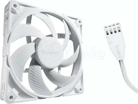 Photo de Ventilateur de boitier Be Quiet Silent Wings 4 Pro - 14cm (Blanc)