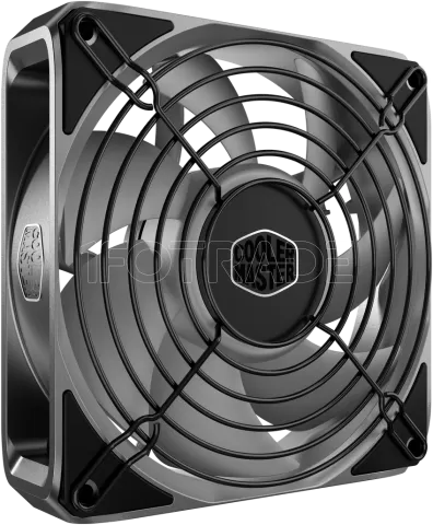 Photo de Ventilateur de boitier Cooler Master Masterfan A120  - 12cm (Noir/Gris)