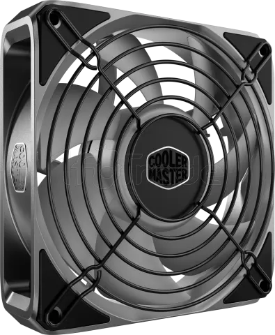 Photo de Ventilateur de boitier Cooler Master Masterfan A120 FC - 12cm (Noir/Argent)