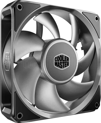 Photo de Ventilateur de boitier Cooler Master Masterfan A120 FC - 12cm (Noir/Argent)