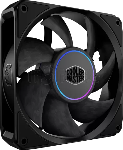 Photo de Ventilateur de boitier Cooler Master MasterFan M120 RGB -12cm (Noir)