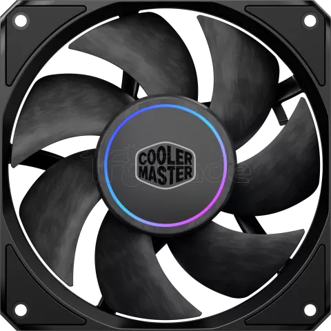 Photo de Ventilateur de boitier Cooler Master MasterFan M120 RGB -12cm (Noir)