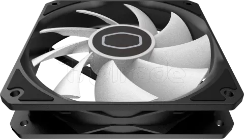 Photo de Ventilateur de boitier Cooler Master MasterFan MF120 Lite RGB - 12cm (Noir)