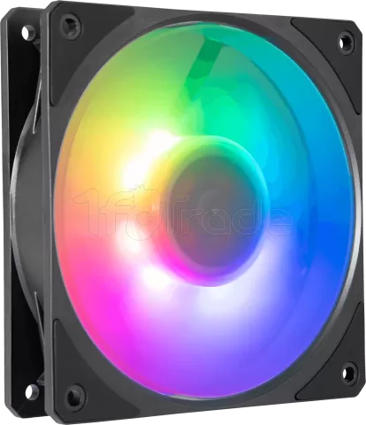 Photo de Ventilateur de boitier Cooler Master Mobius P Series RGB - 12cm (Noir)