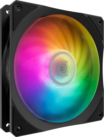 Photo de Ventilateur de boitier Cooler Master Mobius P Series RGB - 14cm (Noir)