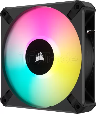 Photo de Ventilateur de boitier Corsair iCue AF Elite RGB - 12cm (Noir)