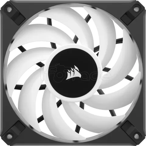 Photo de Ventilateur de boitier Corsair iCue AF Elite RGB - 12cm (Noir)