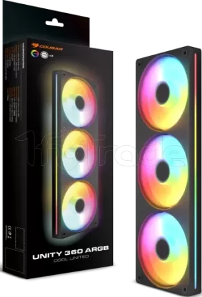 Photo de Ventilateur de boitier Cougar Unity ARGB - 360mm (Noir)
