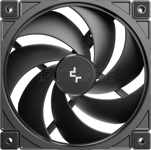 Photo de Ventilateur de boitier DeepCool FD12 V2 - 12cm (Noir)