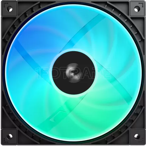Photo de Ventilateur de boitier DeepCool FD12 V2 RGB - 12cm (Noir)