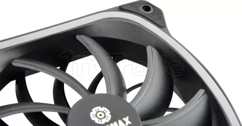 Photo de Ventilateur de boitier Enermax SquA RGB - 120mm (Noir)